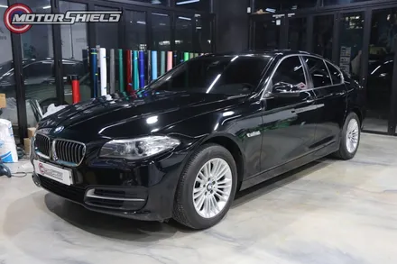 BMW 520D LB필름 고광택 유광 블랙 전체 랩핑 by 대전랩핑 & 대전PPF 모터쉴드 / 대전 유성구