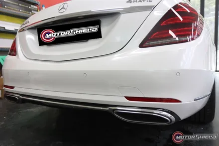[대전랩핑] 벤츠 S400D 화이트펄 전체랩핑 시공기 / 대전 유성