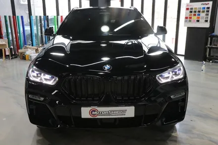 BMW X6 LB 피아노 블랙 유광 전체 랩핑 고광택 시공 전체 시공by 대전랩핑 & 대전PPF 모터쉴드 / 대전 유성구
