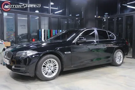 BMW 520D LB필름 고광택 유광 블랙 전체 랩핑 by 대전랩핑 & 대전PPF 모터쉴드 / 대전 유성구