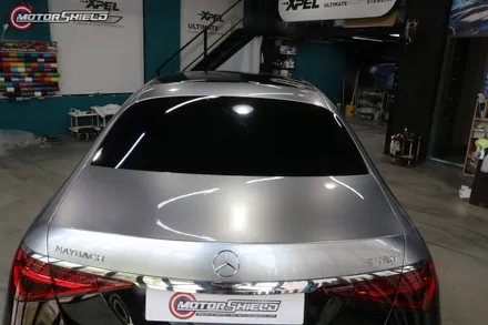 벤츠 마이바흐 S580 LB 고광택 실버 듀오톤 랩핑by 대전랩핑 & 대전PPF 모터쉴드 / 대전 유성