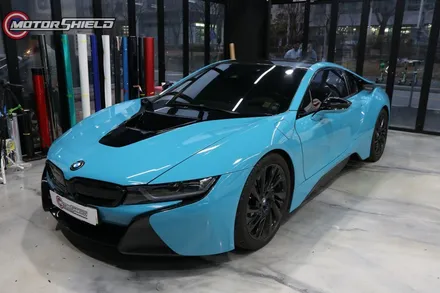 하이브리드란 이런 것인가?!BMW I8 아쿠아 블루 전체랩핑 by 대전랩핑 & 대전PPF 모터쉴드 / 대전 유성구