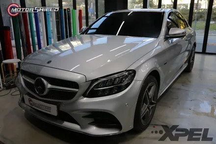 메르세데스 벤츠 C300e 생활보호PPF 엑스펠 프라임 틴팅by 대전랩핑 & 대전PPF 모터쉴드 / 대전 유성구