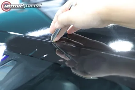 벤츠 CLS63 3M 글로스 블랙 루프스킨 재시공 by 대전랩핑 & 대전PPF 모터쉴드 / 대전 유성구