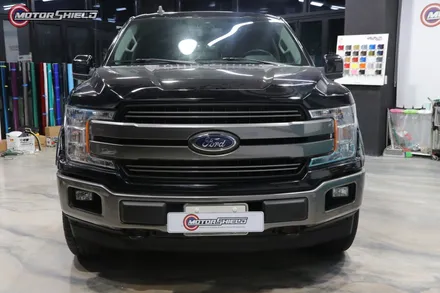 포드 F-150 부분랩핑 택랩 HD 바이브런트 니켈 by 대전랩핑 & 대전PPF 모터쉴드 / 대전 유성구