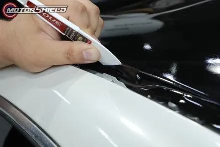 벤츠 CLS63 3M 글로스 블랙 루프스킨 재시공 by 대전랩핑 & 대전PPF 모터쉴드 / 대전 유성구