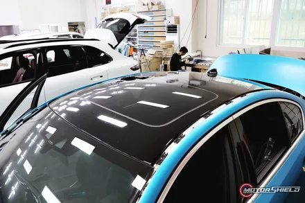 [대전랩핑] BMW 530i (G30) 새틴블루 전체 랩핑 / 대전 유성