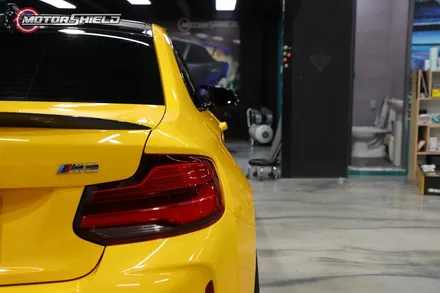 이젠 눈으로도 즐겁자! 내차를 즐기는 또 하나의 방법 BMW M2 3M 썬플라워 옐로우 유광 전체랩핑 by 대전랩핑 & 대전PPF 모터쉴드 / 대전 유성구
