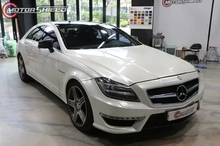 벤츠 CLS63 3M 글로스 블랙 루프스킨 재시공 by 대전랩핑 & 대전PPF 모터쉴드 / 대전 유성구