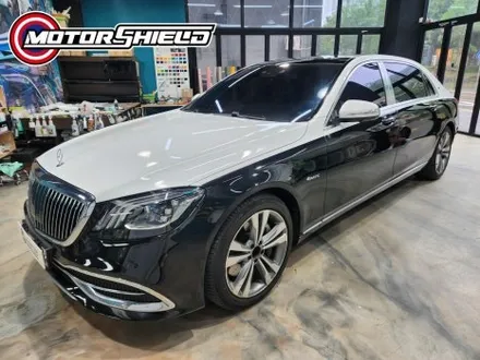 대전 랩핑 전문 모터쉴드, 벤츠 s560 마이바흐 듀오톤 시공 후기 / 대전 유성
