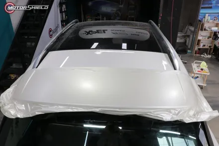 벤츠 GLE 300d 3M 사틴 펄 화이트 전체랩핑 시공by 대전랩핑 & 대전PPF 모터쉴드 / 대전 유성구