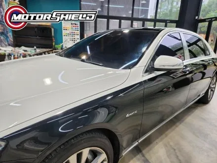 대전 랩핑 전문 모터쉴드, 벤츠 s560 마이바흐 듀오톤 시공 후기 / 대전 유성