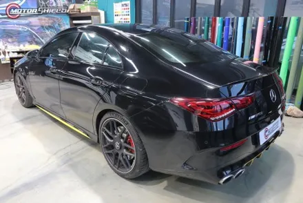 벤츠 CLA 45s AMG 크롬딜리트&포인트랩핑by 대전랩핑 & 대전PPF 모터쉴드 / 대전 유성구