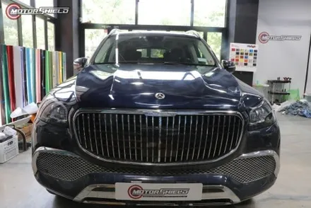 벤츠 GLS 450 마이바흐 스타일 듀오톤 랩핑 시공by 대전랩핑 & 대전PPF 모터쉴드 / 대전 유성