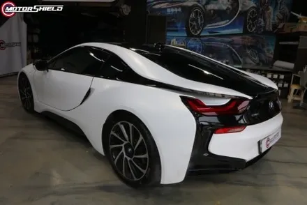 BMW i8 3M 사틴 프로즌 바닐라 전체랩핑 by 대전랩핑 & 대전PPF 모터쉴드 / 대전 유성