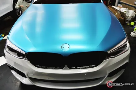 [대전랩핑] BMW 530i (G30) 새틴블루 전체 랩핑 / 대전 유성