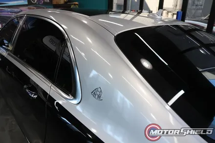 벤츠 마이바흐 S560 매트 메탈릭 실버 듀오톤 랩핑 / 대전 유성구