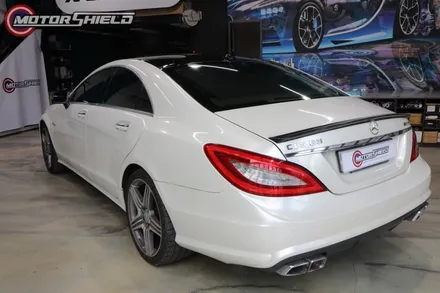 벤츠 CLS63 3M 글로스 블랙 루프스킨 재시공 by 대전랩핑 & 대전PPF 모터쉴드 / 대전 유성구