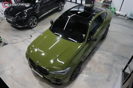 BMW X6 텍랩 HD 카키그린 전체랩핑by 대전랩핑 & 대전PPF 모터쉴드 / 대전 유성