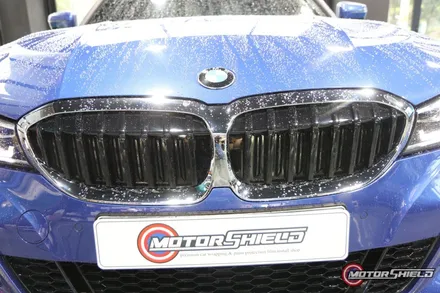 [대전랩핑, 대전PPF] BMW3시리즈 헤드라이트PPF, 그릴 랩핑 by 모터쉴드 / 대전 유성구