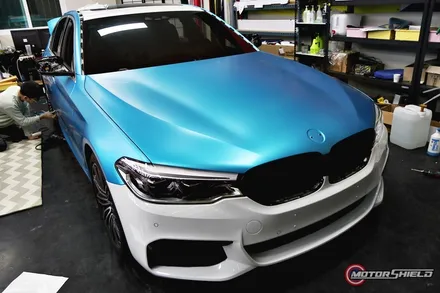 [대전랩핑] BMW 530i (G30) 새틴블루 전체 랩핑 / 대전 유성