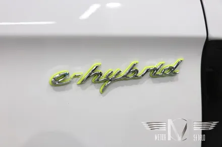 포르쉐 파나메라 4 E-Hybrid 사틴블랙 전체랩핑 [대전 모터쉴드] / 대전 유성구