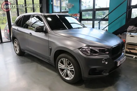 스포츠 SUV의 정석! BMW X5 사틴 다크 그레이 전체 랩핑by 대전랩핑 & 대전 PPF 모터쉴드 / 대전 유성구