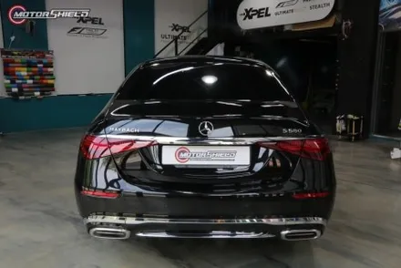 벤츠 마이바흐 S580 LB 고광택 실버 듀오톤 랩핑by 대전랩핑 & 대전PPF 모터쉴드 / 대전 유성