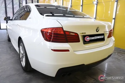 [대전랩핑] 모터쉴드 BMW 520D 화이트펄 전체랩핑 시공기 / 대전 유성
