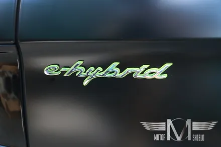 포르쉐 파나메라 4 E-Hybrid 사틴블랙 전체랩핑 [대전 모터쉴드] / 대전 유성구