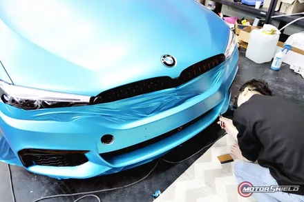 [대전랩핑] BMW 530i (G30) 새틴블루 전체 랩핑 / 대전 유성
