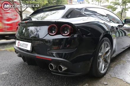 페라리 GTC4 루쏘 LB필름 고광택 유광 블랙 전체랩핑 by 대전랩핑 & 대전PPF 모터쉴드 / 대전 유성구