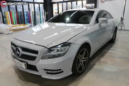 벤츠 CLS 63 AMG 3M 스톰 그레이 전체랩핑 시공by 대전랩핑 & 대전PPF 모터쉴드 / 대전 유성