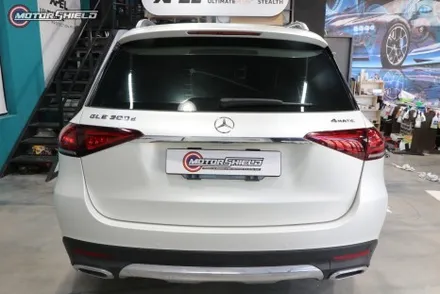 벤츠 GLE 300d 3M 사틴 펄 화이트 전체랩핑 시공by 대전랩핑 & 대전PPF 모터쉴드 / 대전 유성구