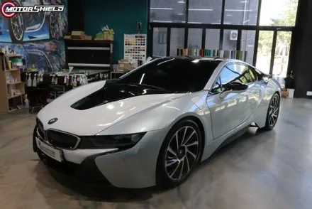 BMW i8 3M 사틴 프로즌 바닐라 전체랩핑 by 대전랩핑 & 대전PPF 모터쉴드 / 대전 유성