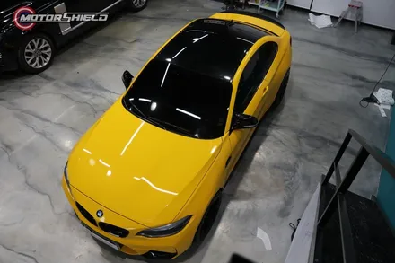 이젠 눈으로도 즐겁자! 내차를 즐기는 또 하나의 방법 BMW M2 3M 썬플라워 옐로우 유광 전체랩핑 by 대전랩핑 & 대전PPF 모터쉴드 / 대전 유성구