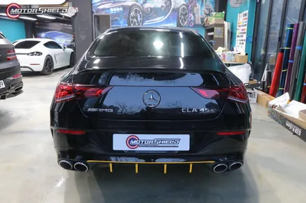 벤츠 CLA 45s AMG 크롬딜리트&포인트랩핑by 대전랩핑 & 대전PPF 모터쉴드 / 대전 유성구
