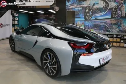 BMW i8 3M 사틴 프로즌 바닐라 전체랩핑 by 대전랩핑 & 대전PPF 모터쉴드 / 대전 유성