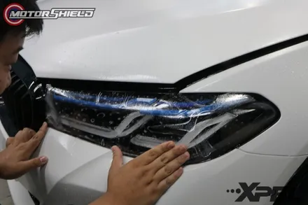 BMW 550I 엑스펠 스텔스 + 얼티메이트 플러스 블랙 전체시공 by 대전랩핑 & 대전PPF 모터쉴드 / 대전 유성구