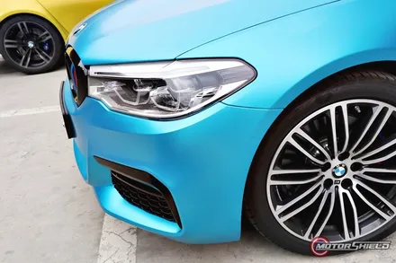 [대전랩핑] BMW 530i (G30) 새틴블루 전체 랩핑 / 대전 유성