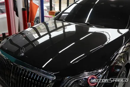 벤츠 마이바흐 S560 매트 메탈릭 실버 듀오톤 랩핑 / 대전 유성구