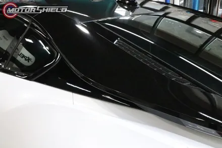 블랙 앤 화이트 정석 조합 BMW I8 사틴 화이트 유광 블랙 투톤 전체 랩핑by 대전랩핑 & 대전PPF 모터쉴드 / 대전 유성구