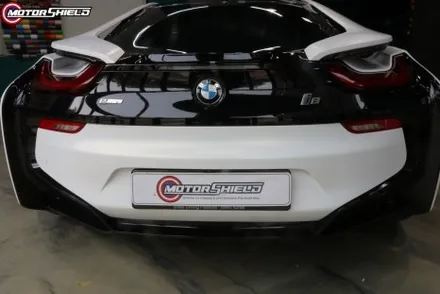 BMW i8 3M 사틴 프로즌 바닐라 전체랩핑 by 대전랩핑 & 대전PPF 모터쉴드 / 대전 유성