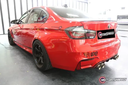 모터쉴드 BMW M3 퍼플 전체랩핑 / 대전 유성