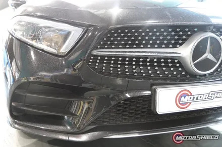 [대전랩핑 대전PPF 모터쉴드] 지긋지긋한 돌빵걱정, 이제 안녕! 벤츠 CLS450 4MATIC 스톤칩방지PPF + 실내 카본 랩핑 / 대전 유성구