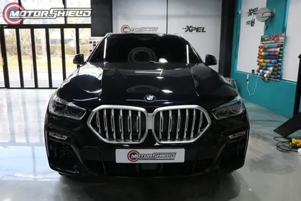 쿠페형 SUV의 근본 BMW X6에 스포티함을 더하다. 사틴블랙 전체랩핑 by 대전랩핑 & 대전PPF 모터쉴드 / 대전 유성구