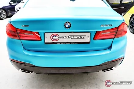 [대전랩핑] BMW 530i (G30) 새틴블루 전체 랩핑 / 대전 유성