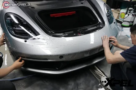 포르쉐 718 GTS 엑스펠 얼티메이트 플러스 전체 PPF by 대전랩핑 & 대전PPF 모터쉴드 / 대전 유성구