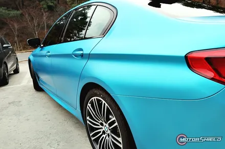 [대전랩핑] BMW 530i (G30) 새틴블루 전체 랩핑 / 대전 유성