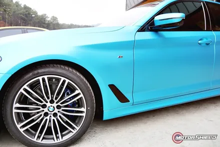 [대전랩핑] BMW 530i (G30) 새틴블루 전체 랩핑 / 대전 유성